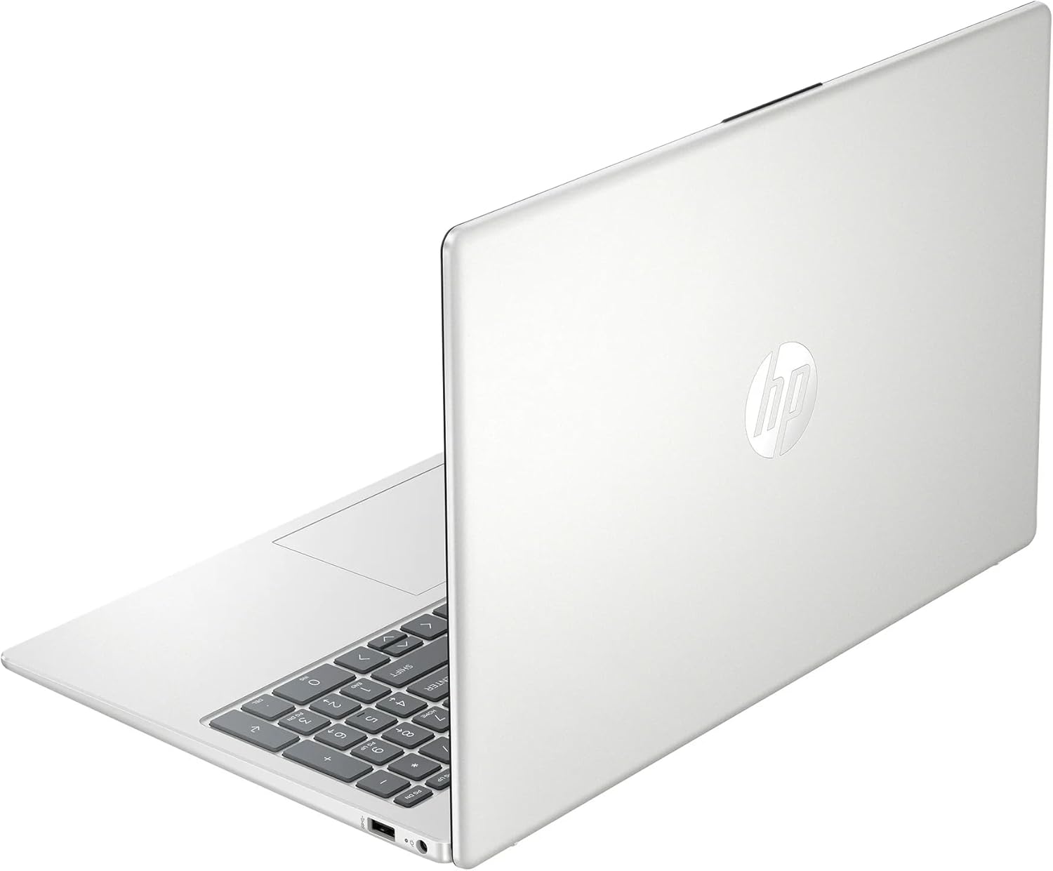 HP 15.6" FHD Business & Student Laptop Computer, 32GB RAM 1TB SSD, 10-Core Intel Core i5, Windows 11 Pro Laptop with Microsoft Office Lifetime Suite, PLUSERA Earphones, Silver